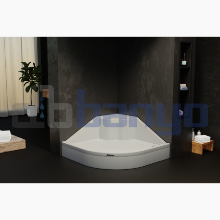 dbbanyo -  H20&510 Oval Oturmalı Duş Teknesi