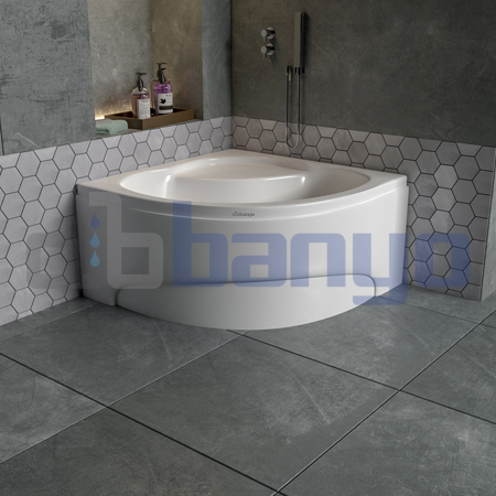 dbbanyo -  Mini Oturmalı H38/45 Oval Küvet