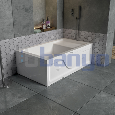 dbbanyo -  Oturmalı H45 Dikdörtgen Küvet