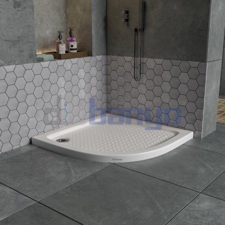 dbbanyo -  Oval H5 Flat Duş Teknesi